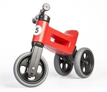 FUNNY WHEELS Odrážadlo Rider Sport Ruby Red / 2v1
