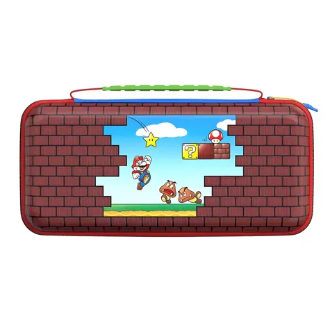 Turtle Beach PlayTrek Mario Bricks / Cestovné púzdro / pre Nintendo Switch 2 / EVA, TPU / Slot na herné karty