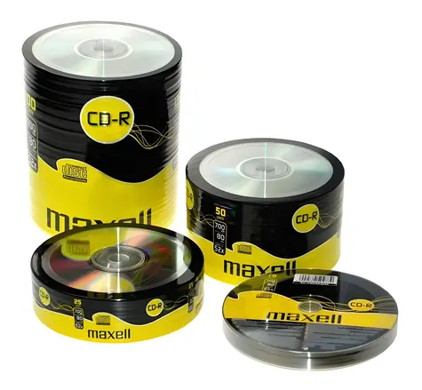 Maxell CD- R 700MB / Optický disk / 52x / 80 min / 50 ks