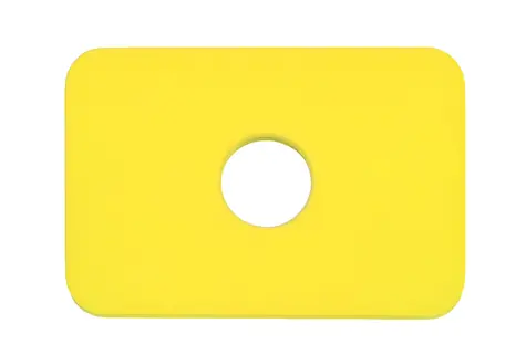 Marimex Plavecká doska Obdĺžnik žltá / Plavecká doska / 300 x 200 x 38 mm / pena EVA