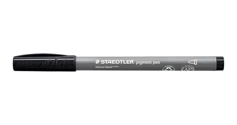 Staedtler 376 Black / Fix / 1 mm / intenzívna čierna / 2 ks