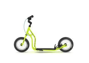Yedoo Detská kolobežka Kids MAU Y30 limetková / 12 "/12" kolesá