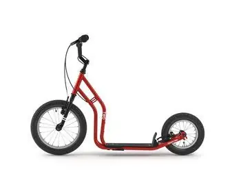 Yedoo Detská kolobežka Numbers TWO Y30 červená / 16 "/12" kolesá