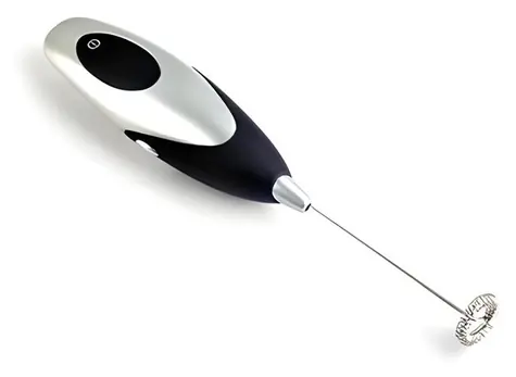 BANQUET Ručný šľahač na mlieko CULINARIA Gourmet / 24 cm / nerezová oceľ 18/8 / rukoväť ABS
