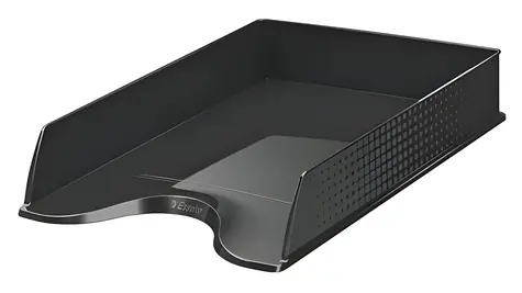 Esselte FUSION čierna / Odkladač na dokumenty / A4 / Plast
