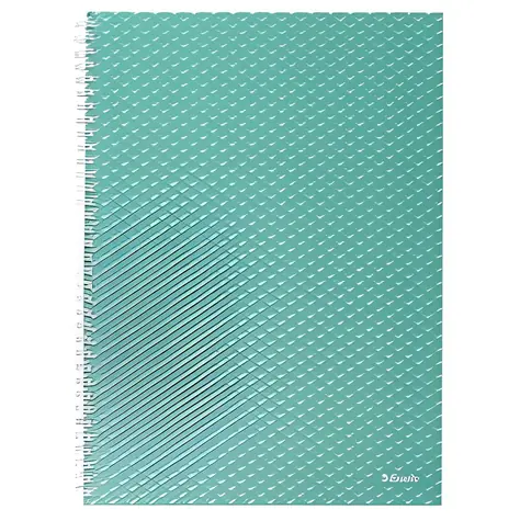 Esselte Colour'Breeze zelený / Blok / A4 / linajkový / 80 g/m2