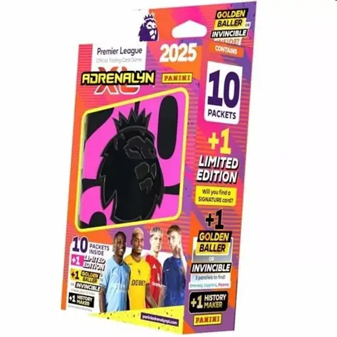 PANINI Plechová krabička Premier League 2024/2025 Adrenalyn / Hranatá