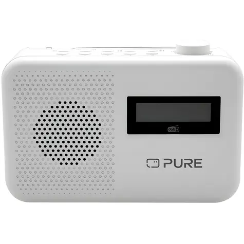 Pure Elan One2 biela / Rádio / FM / DAB+ / Bluetooth 5.1 / LCD displej