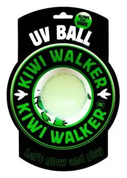 KIWI WALKER Svietiaca plávacia loptička Maxi / Hračka pre psov / Guma
