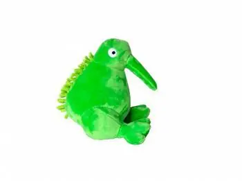 KIWI WALKER Plyšák Kiwi zelená / 16 cm