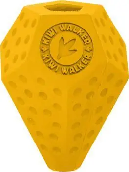 KIWI WALKER Hračka DIABALL Mini oranžová / Guma / Otvor na maškrty / Pre psov / 8 cm