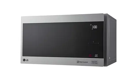 LG MS2595CIS strieborná / Mikrovlnná rúra / 25 l / SMART Inverter i-Wave / dotykové ovládanie / nerezová oceľ