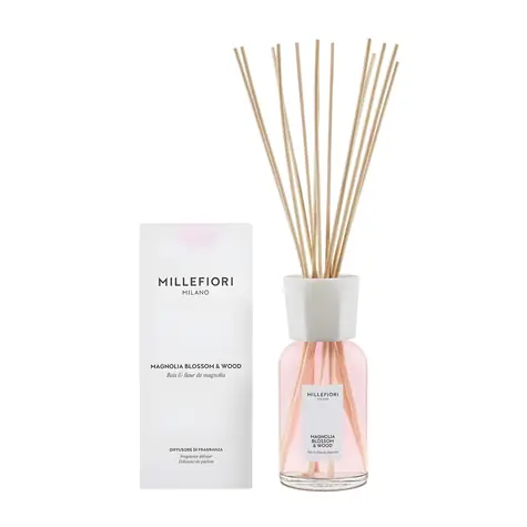 Millefiori Magnolia Blossom & Wood / Vonný difuzér / 500 ml / do interiéru