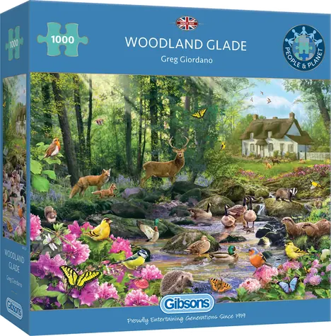 GIBSONS Puzzle Mýtina / 1000 dielikov / 68 x 49 cm