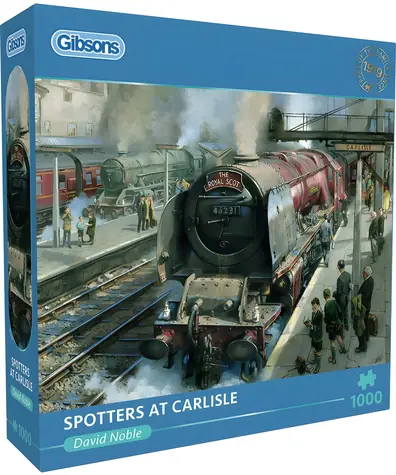GIBSONS Puzzle Pozorovatelia v Carlisle / 1000 dielikov / 68 x 49 cm