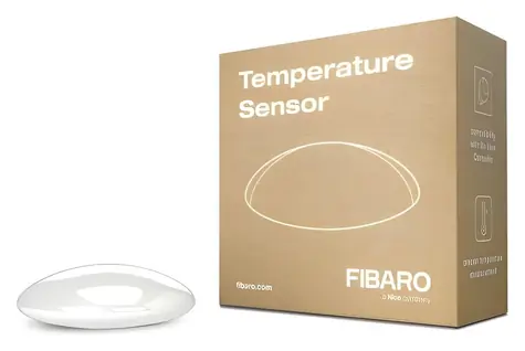 Fibaro FGBRS-001 / Teplotný senzor / Bezdrôtový / 2,4 GHz / CR2032