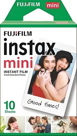 Fujifilm Instax Mini Glossy / Instantný film / lesklý povrch / ISO 800 / 10 ks
