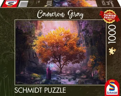Schmidt Puzzle Začarovaný les / 1000 dielikov / 69,3 x 49,3 cm