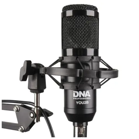 DNR YOU2B / Podcastová sada / mikrofón / zvukové rozhranie / statív