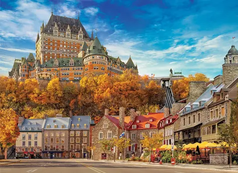 EUROGRAPHICS Puzzle Quartier Petit Champlain / 1000 dielikov / 68 × 48 cm