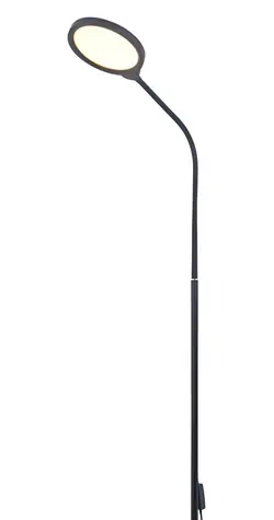 Platinet PFL1084B čierna / Stojacia LED lampa / 10 W / 500 lm / 3000-6500 K / stmievateľná
