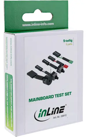 InLine Sada na testovanie základných dosiek čierna / Testovacia sada / 5 dielov