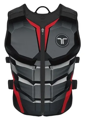 bHaptics TactSuit Air Onyx / Haptická vesta / Bluetooth / výdrž 12 h / 4900 mAh