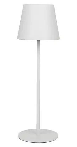 McLED Cleopatra biela ML-431.001.12.0 / Stolová lampa / LED / Dobíjacie batérie / Dotykové stmievanie / 3000K
