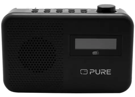 Pure Elan One2 čierna / Rádio / FM / DAB+ / Bluetooth 5.1 / LCD displej