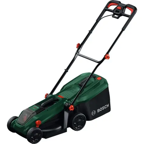 BOSCH Rotak 18V-34 Starter Set / Štartovacia sada / Mulčovací nástavec Mulch Plug C / 18V