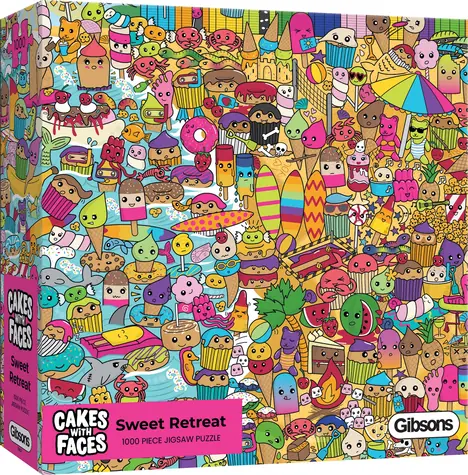 GIBSONS Puzzle Sladká dovolenka / 1000 dielikov / 68 × 49 cm