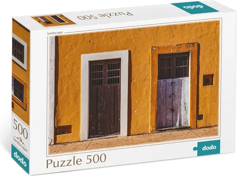 DODO Puzzle Žltý dom / 500 dielikov / 47 x 33 cm