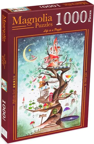 MAGNOLIA Puzzle Rozprávka o strome / 1000 dielikov / 48 x 68 cm
