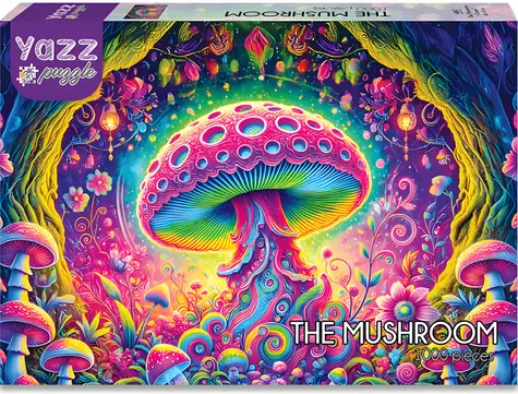 YAZZ Puzzle Huba / 1000 dielikov / 68 x 48 cm