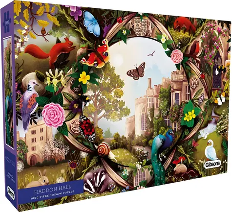 GIBSONS Puzzle Haddon Hall / 1000 dielikov / 68 x 49 cm