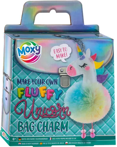 MOXY Kreatívna sada Prívesok Jednorožec / Kreatívna sada / výroba prívesku na batoh