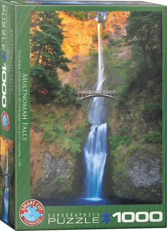 EUROGRAPHICS Puzzle Multnomah Falls, USA / 1000 dielikov / 48,89 × 67,63 cm