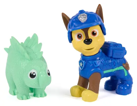 Spin Master Tlapková patrola Dino Movie Chase / RC vozidlo / s figúrkou Chase a dinosaurom / od 3 rokov