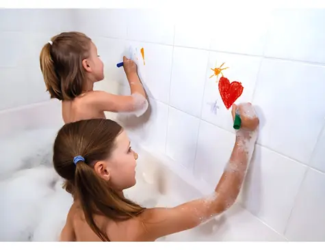 JANOD Kreslenie vo vani / Voskovky do vane / 6 ks / od 3 rokov