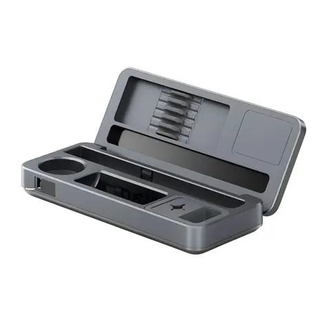 FNIRSI ToolBox HS-02B / Box na náradie / Pre spájkovačku HS-02B / Strieborná