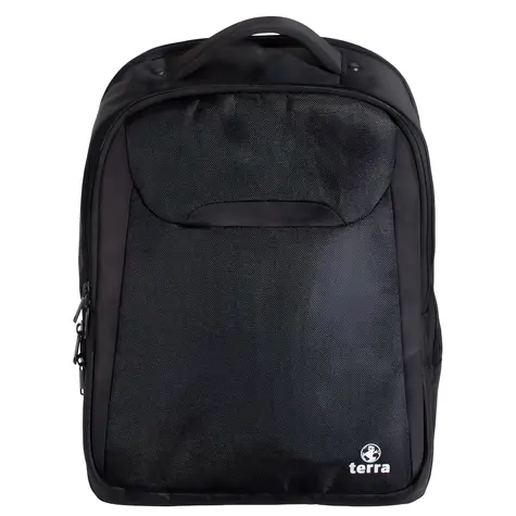 Terra PRO812 čierna / Batoh pre notebook / 17,3 "/ polyester