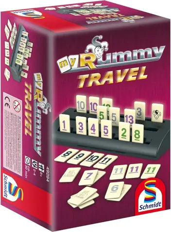 Schmidt Cestovná hra MyRummy / Kartová hra / 2-4 hráči / od 8 rokov