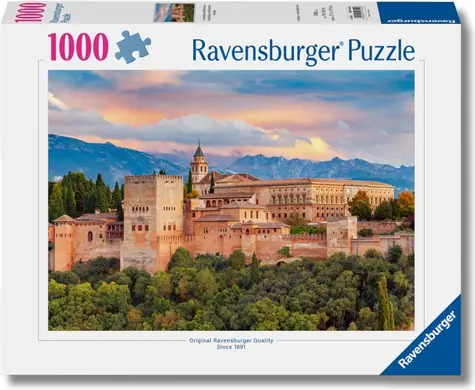 Ravensburger Puzzle Alhambra, Granada / 1000 dielikov / 70x50 cm