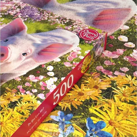 Cherry PAZZI Puzzle Máš ma rád? / 500 dielikov / 50 x 34,5 cm