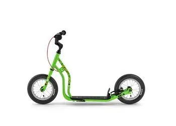 Yedoo Detská kolobežka Emoji MAU zelená / 12"/12" kolesá
