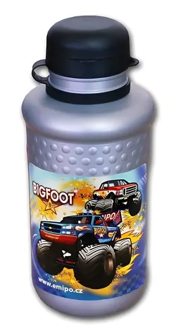 EMIPO Fľaša na pitie Bigfoot 500 ml / Fľaša na pitie / Plast / 18 x 7,5 cm