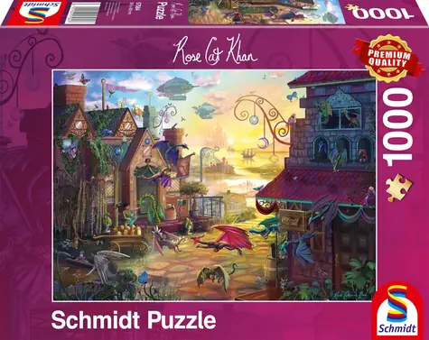 Schmidt Puzzle Dračia pošta / 1000 dielikov