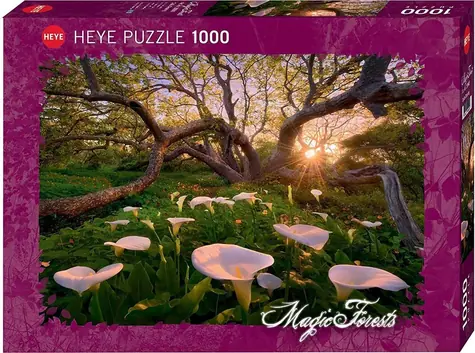 HEYE Puzzle Magic Forests: Kornútica africká / 1000 dielikov / 70 x 50 cm
