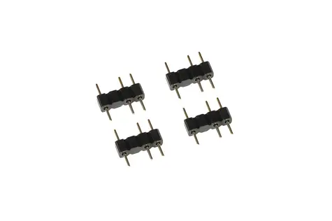 Alphacool Y-Splitter aRGB 3-pin na 3x 3-pin čierna / Kábel / aRGB rozbočovač / 15 cm