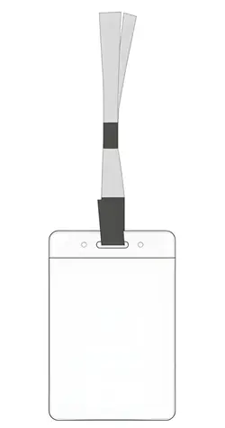 EuroSupplies Šnúrka LILY s klipsom tmavo modrá / Šnúrka na krk / klip / 900 mm / 10 mm